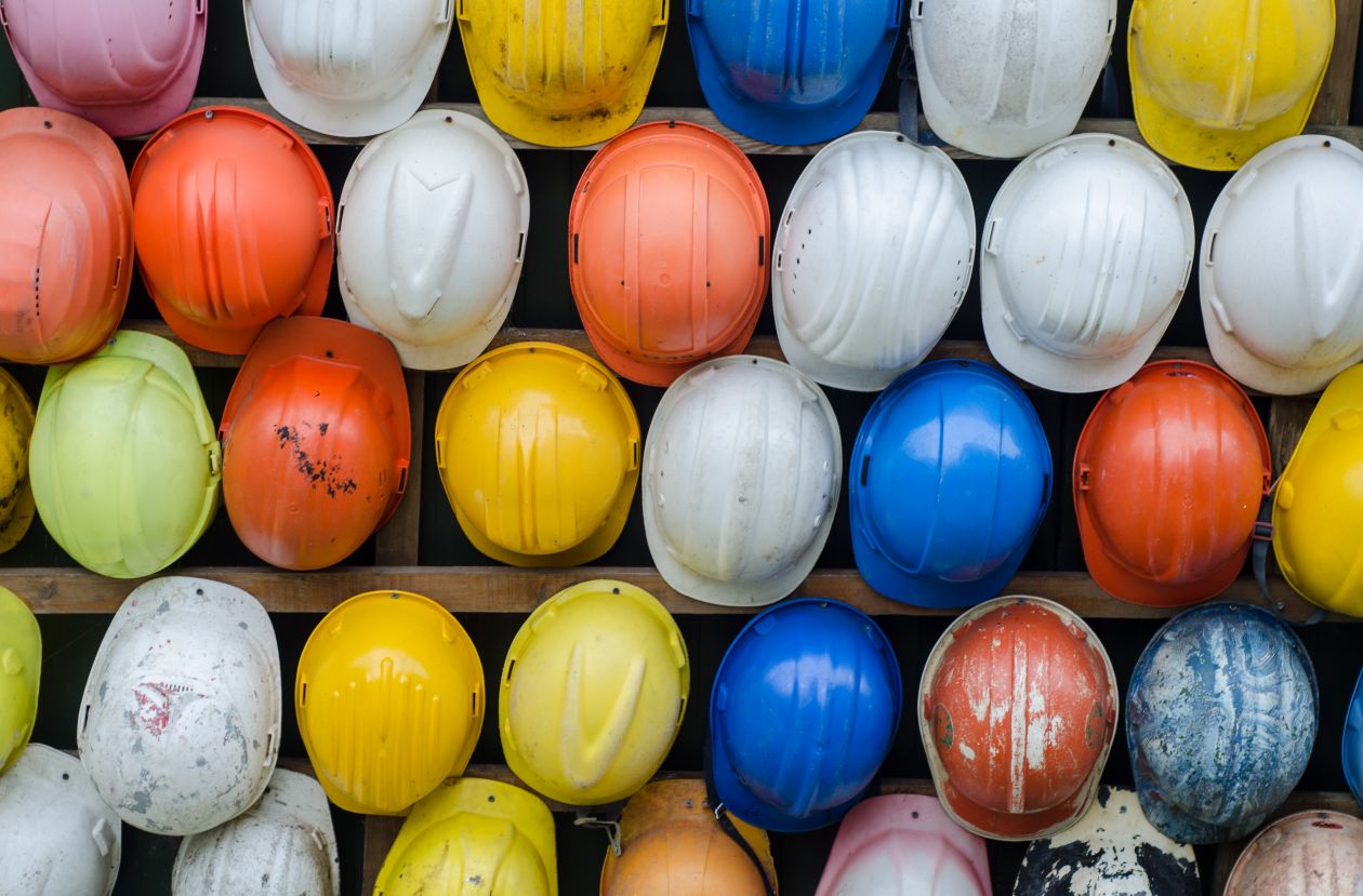 Free photo "Construction helmets"