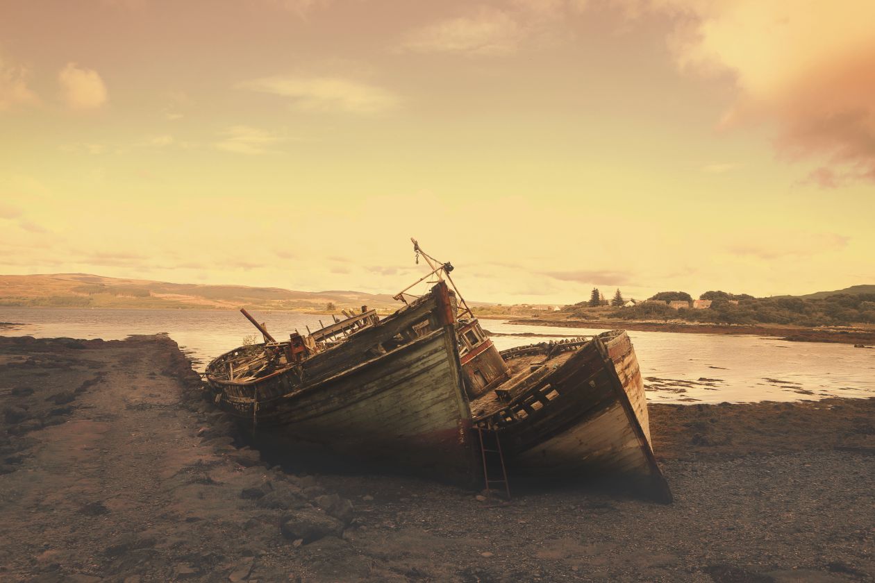 Free photo "Abandoned Boats"