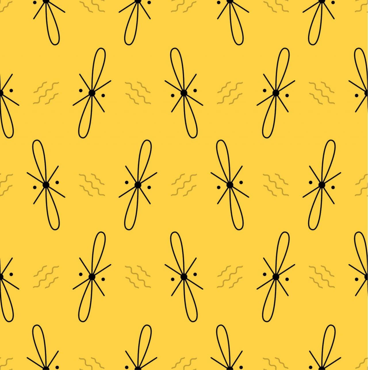 Free vector "Abstract Yellow Pattern"