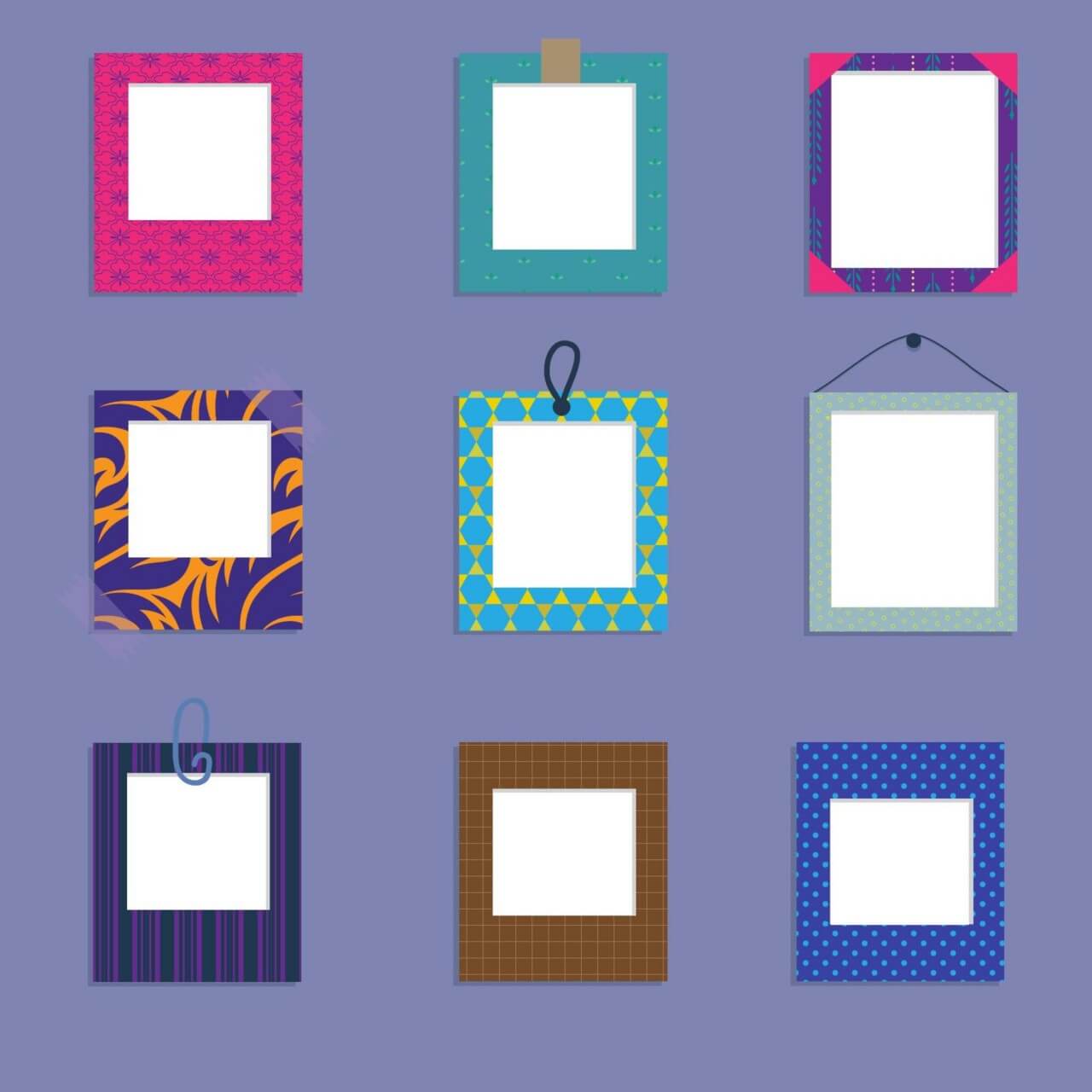 Free vector "Vector set of frames"