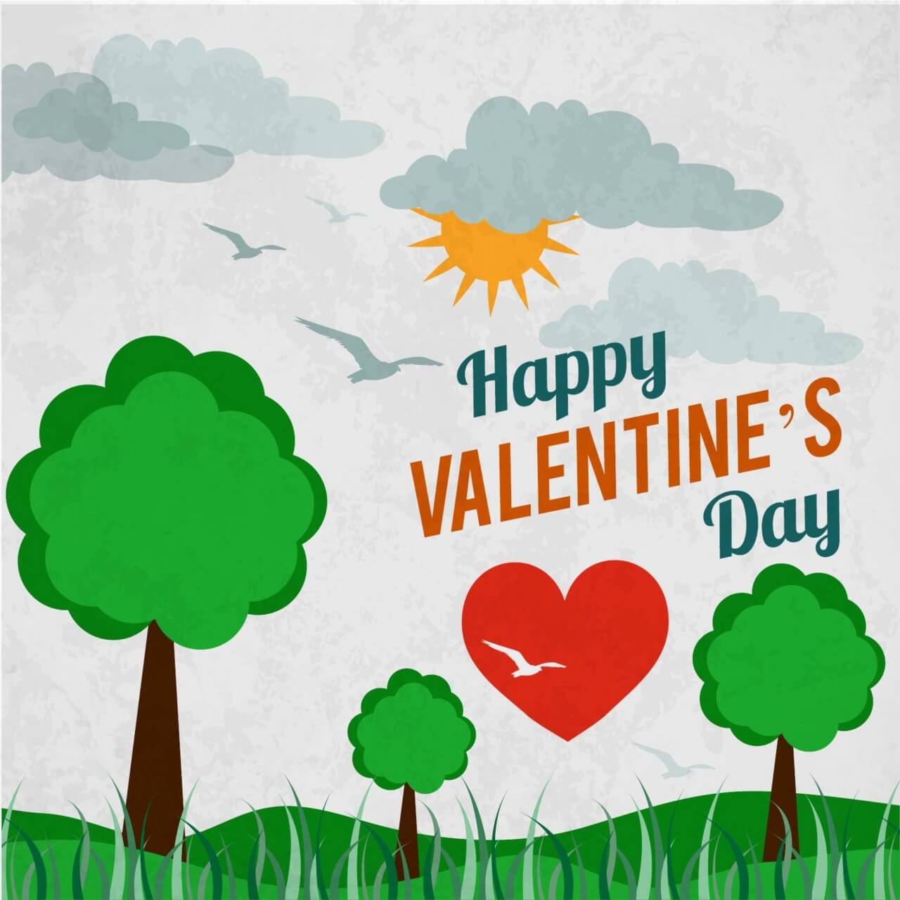 Free vector "Happy Valentine's Day vector illustration"