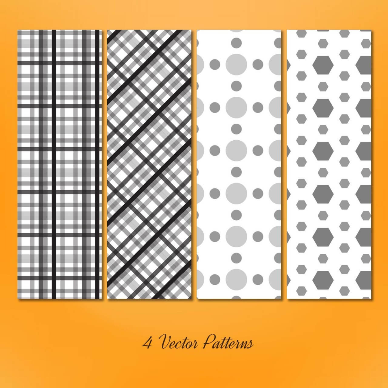 Free vector "Geometric Seamless Patterns Set"