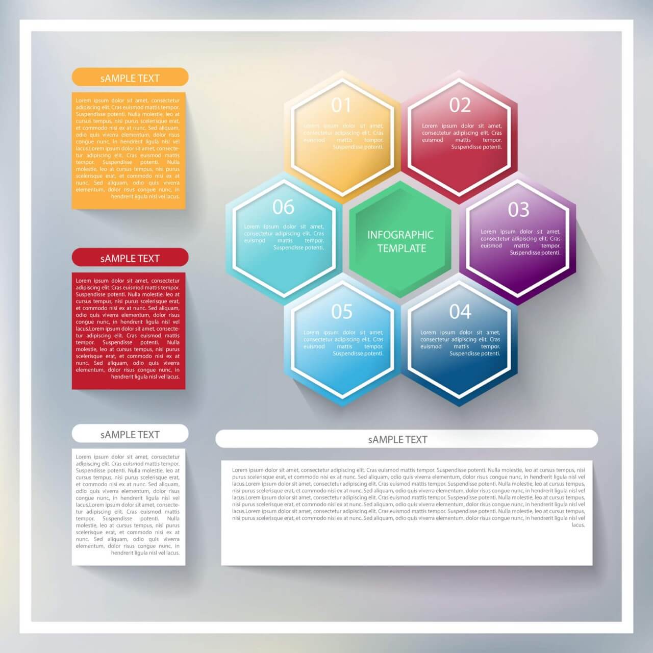 Free vector "Abstract infographic template"