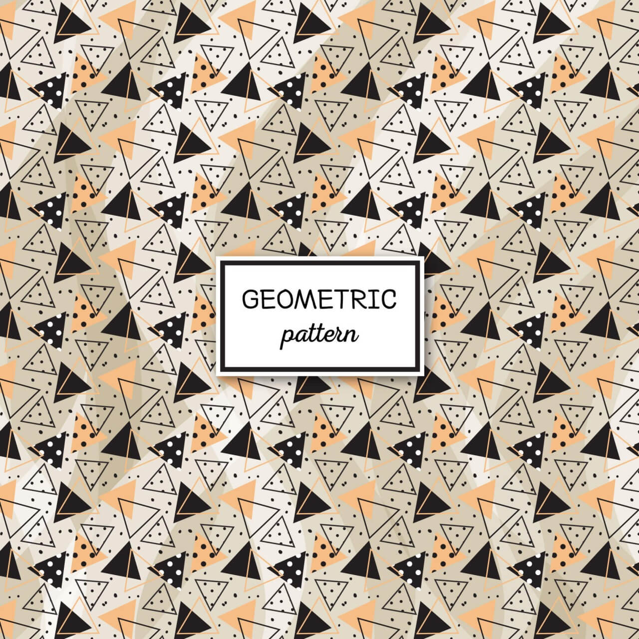 Free vector "Creative vector seamless pattern"