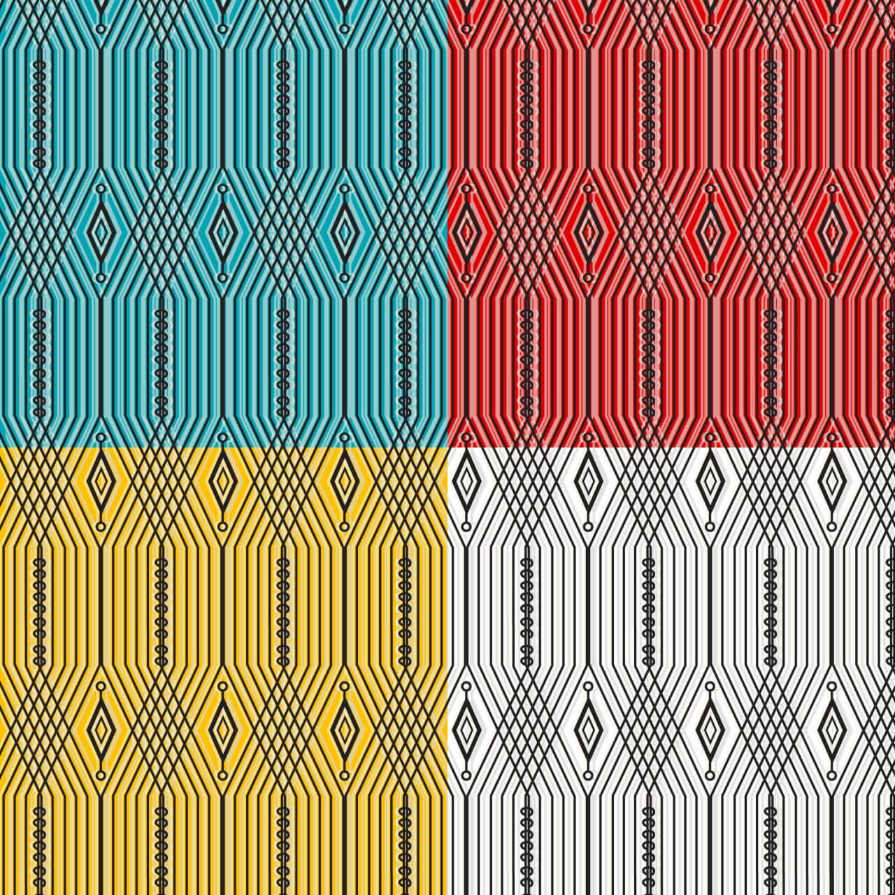 Free vector "Creative vector seamless pattern"