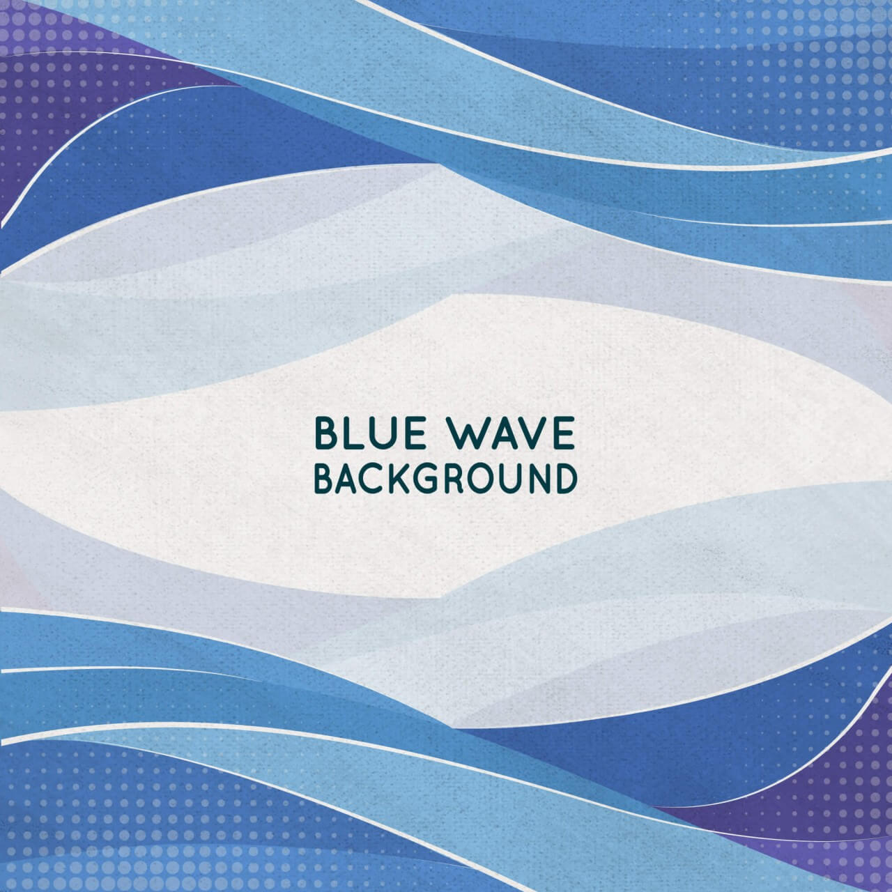 Free vector "Abstract Blue Wave Background"