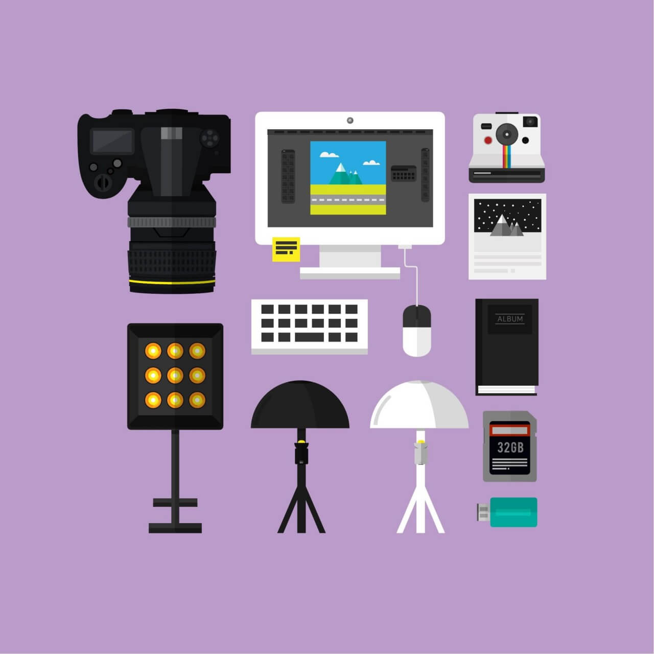 Free vector "Essential Photograpy Toolset"