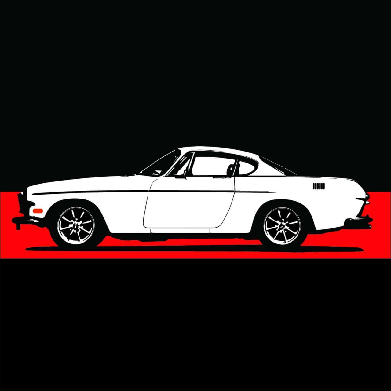 Free vector "Volvo P1800"