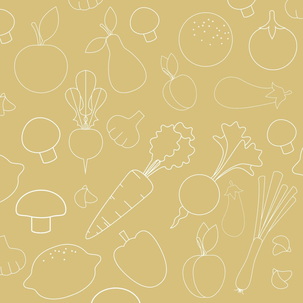 Free vector "Seamless pattern with food vegetables elements"