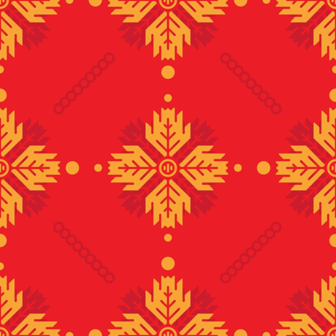 Free vector "Autumn Leaves Pattern"