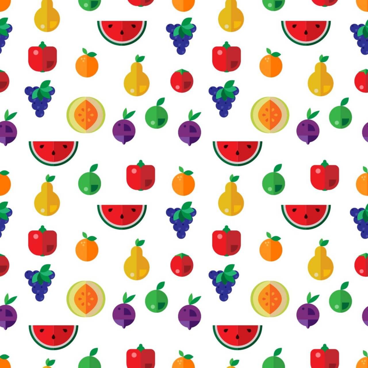 Free vector "Food seamless pattern"