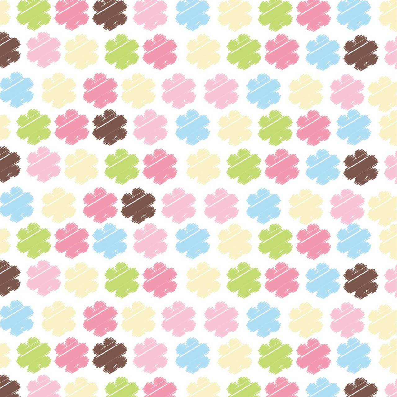 Free vector "Seamless pattern with flowers"