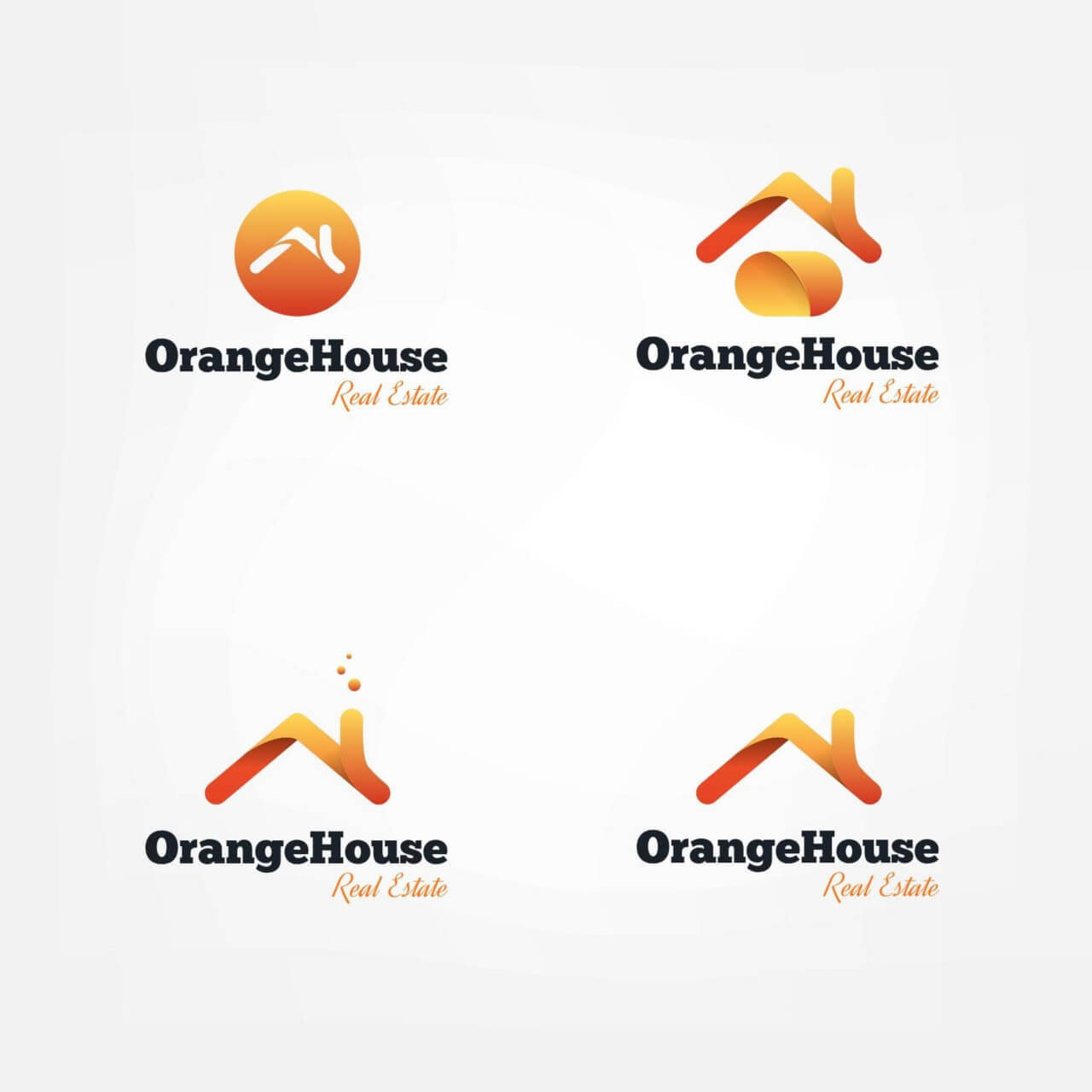 Free vector "Vector house roofs logo"