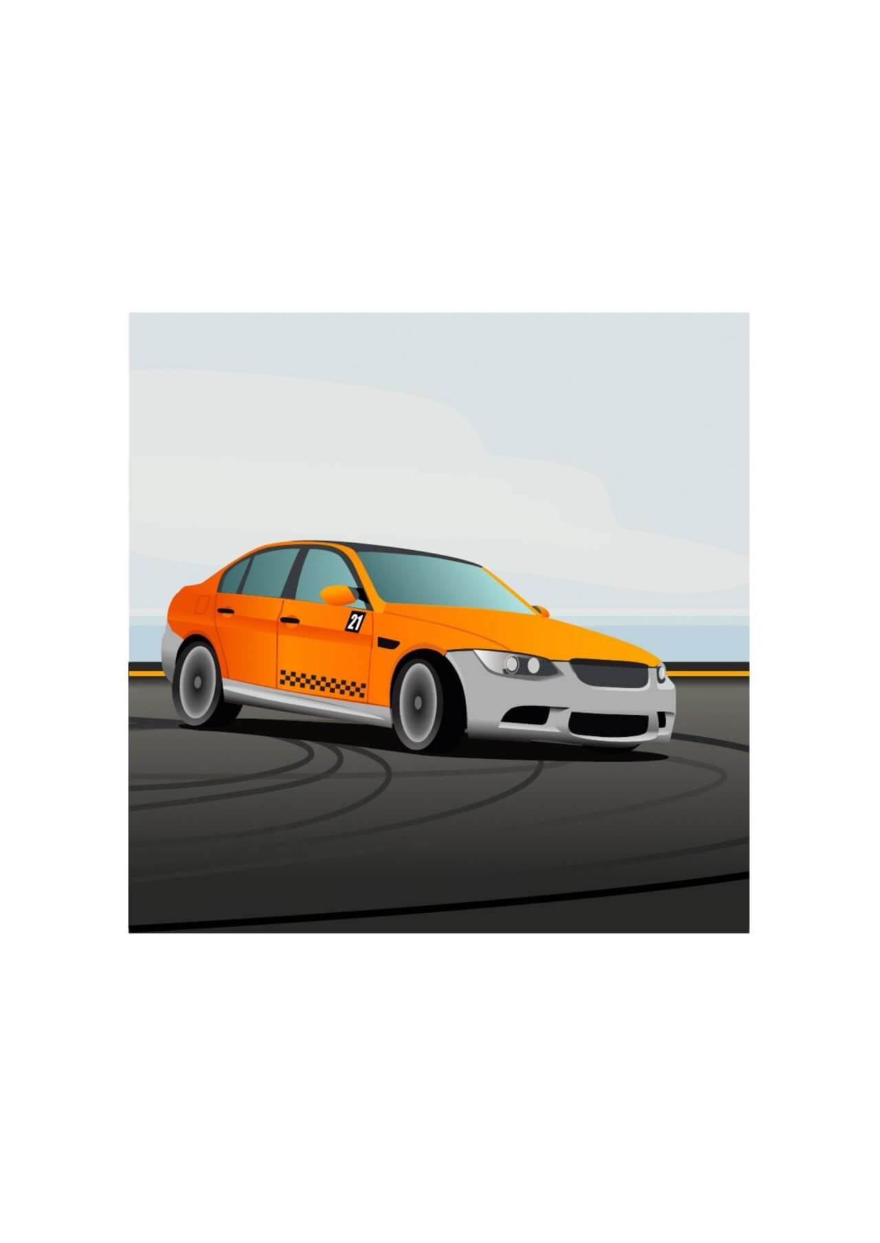 Free vector "Racing car"