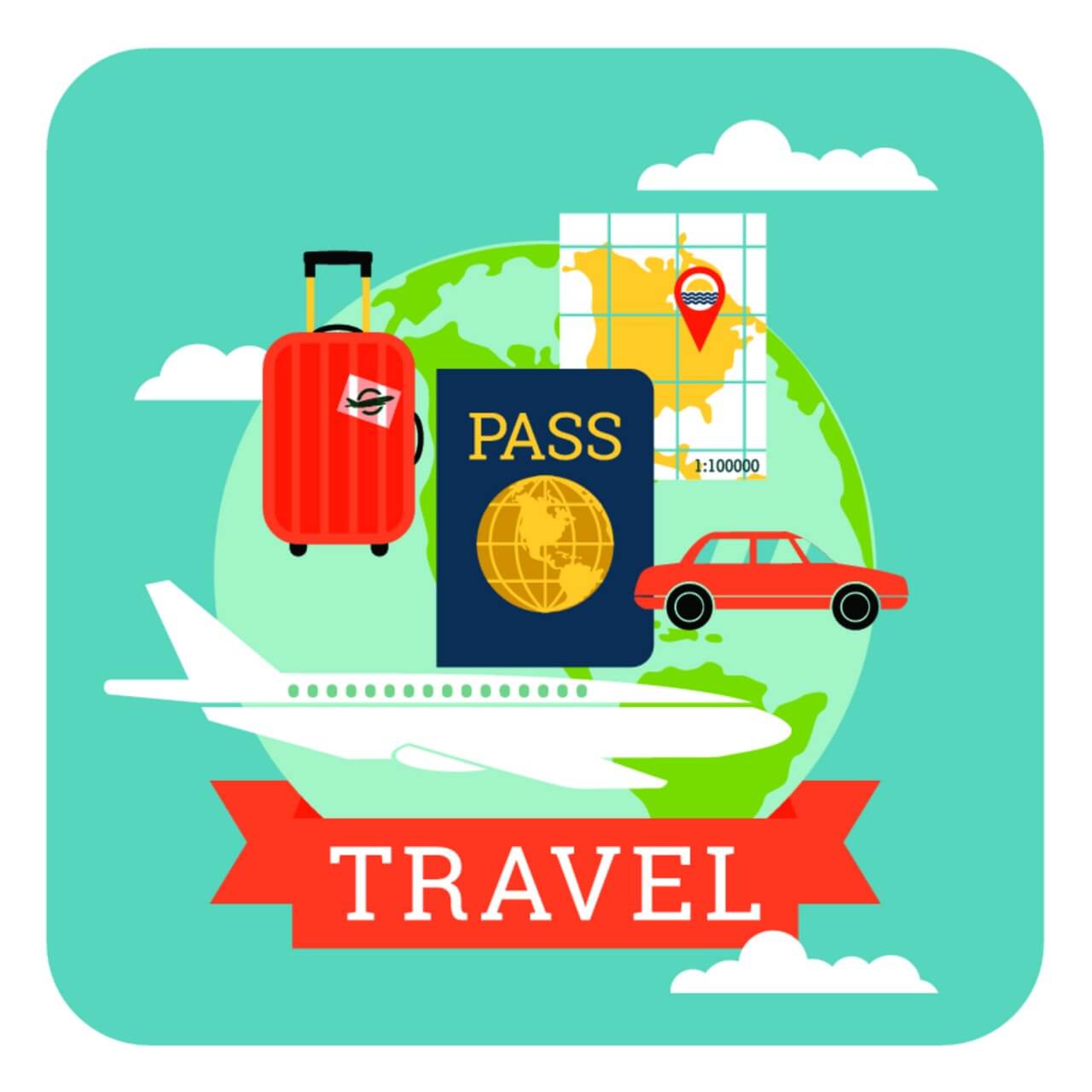 Free vector "Travel illustration"