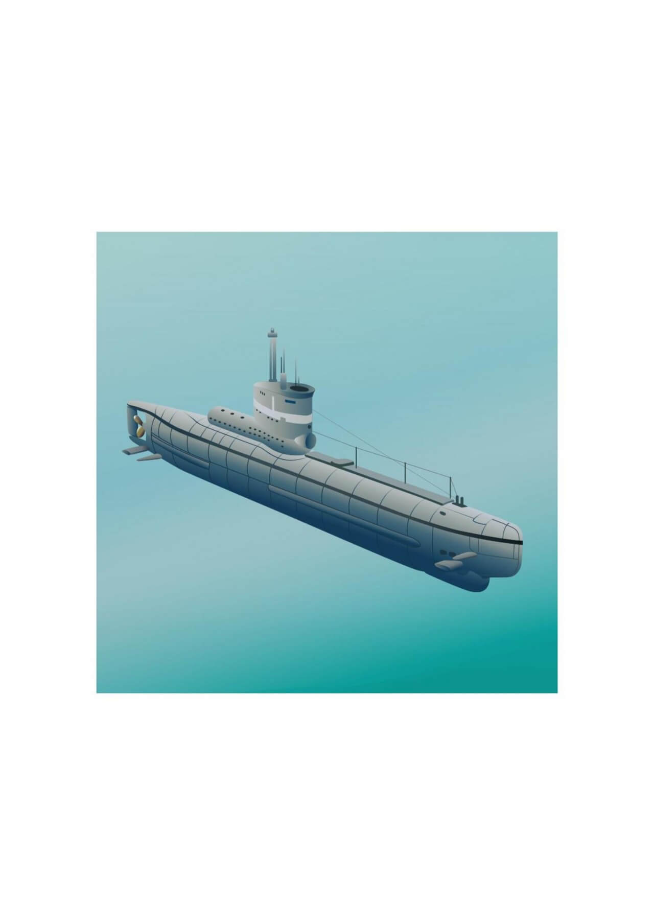 Free vector "Submarine"