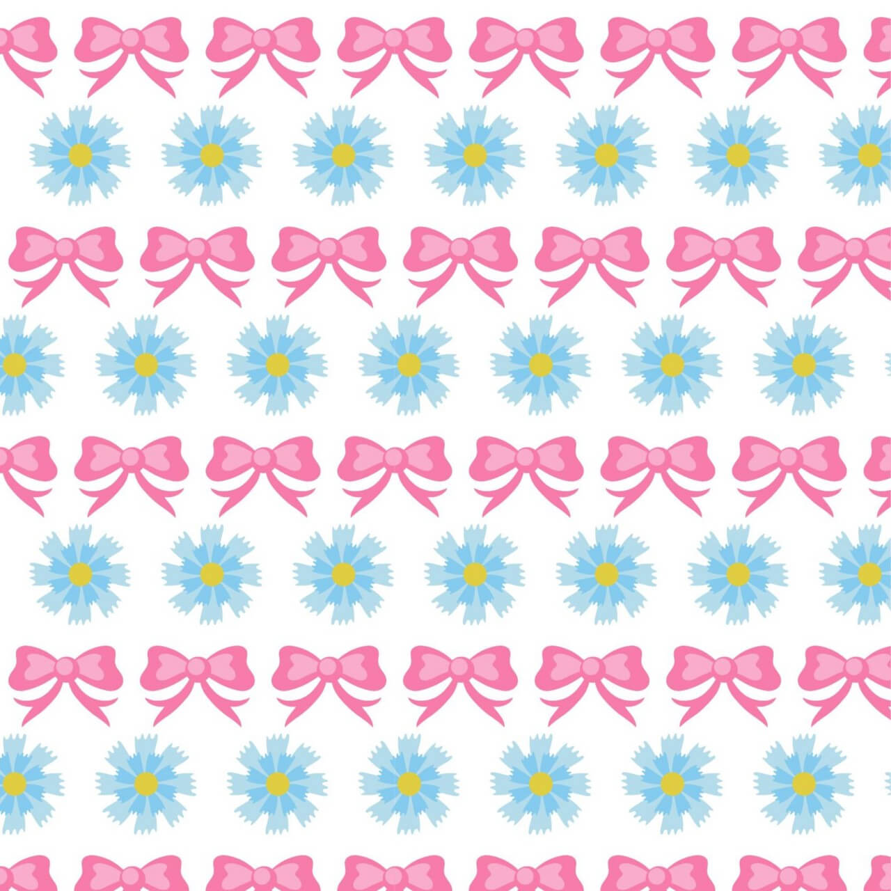 Free vector "Floral pattern with bow"