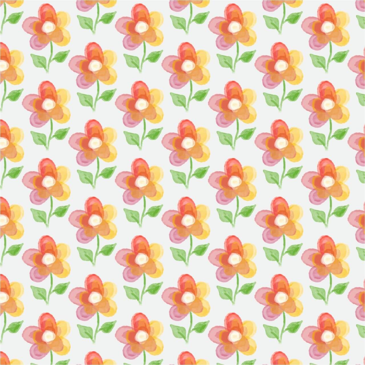 Free vector "Floral background with watercolor flower"