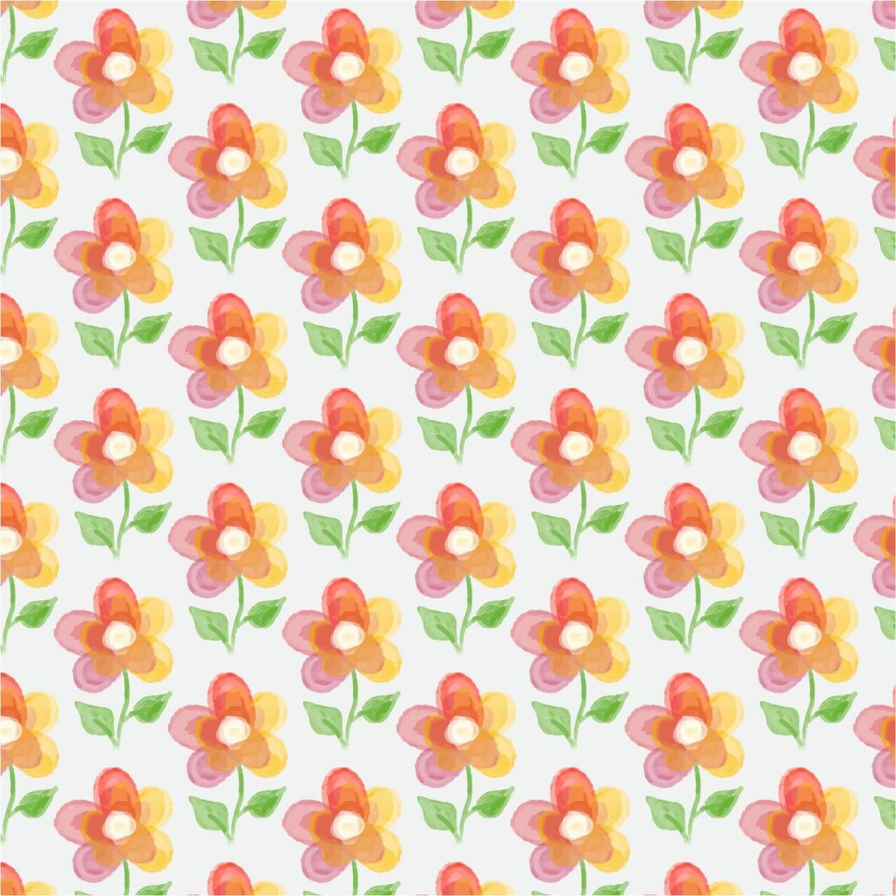 Free vector "Floral background with watercolor flower"