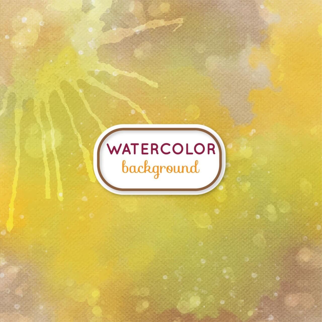 Free vector "Watercolor background with frame"