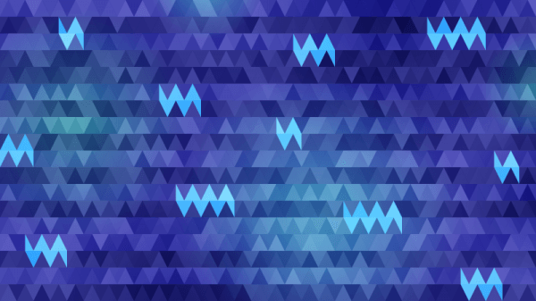 Triangles in Shades of Blue vector