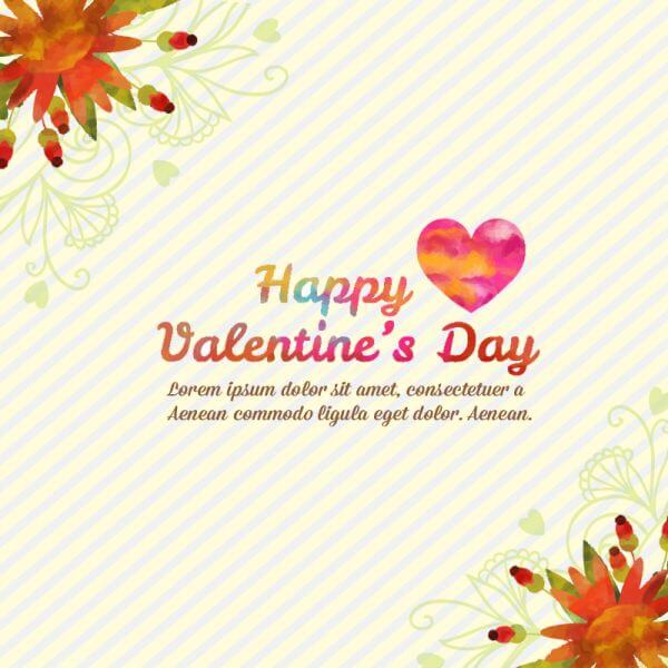 Happy Valentine's Day vector illustration vector