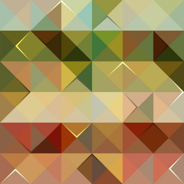 Colorful Triangle Pattern vector