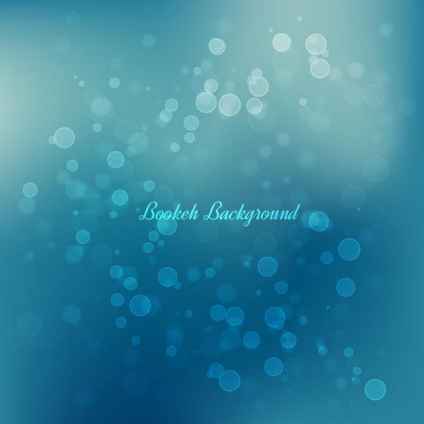 Bokeh Vector Background vector