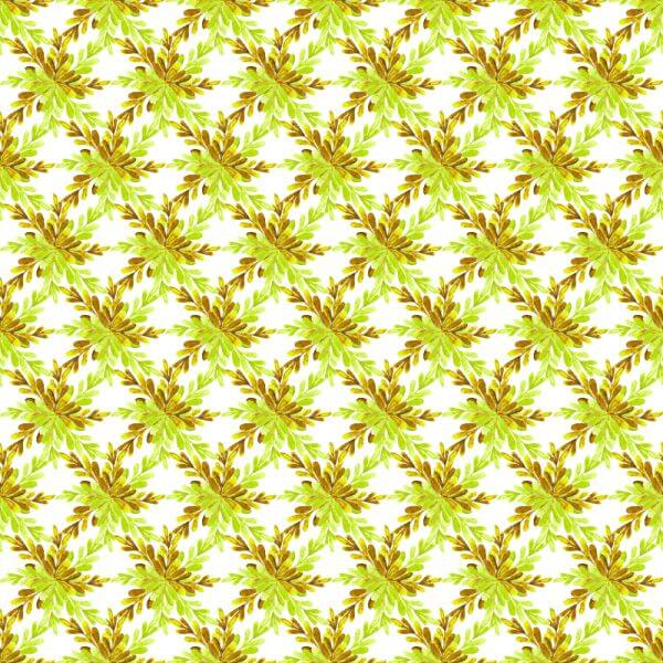 Watercolor floral pattern vector