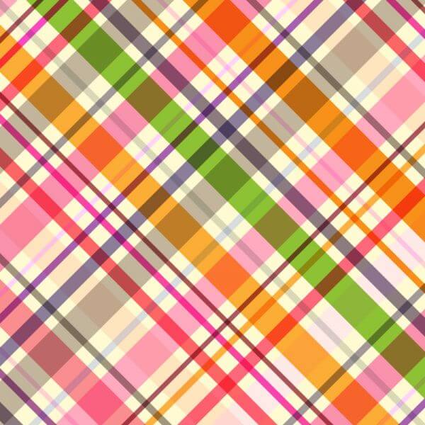 Plaid background vector