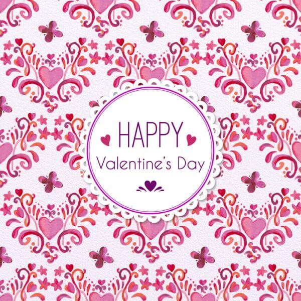 Romantic Floral Pattern vector