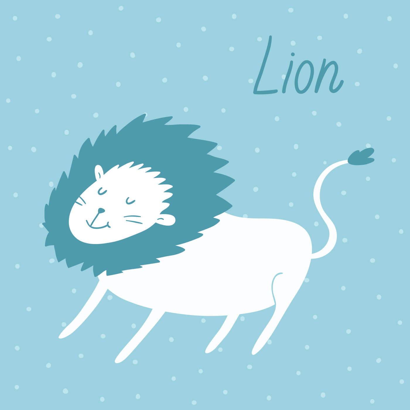 Free vector "Vector illustration of a lion"